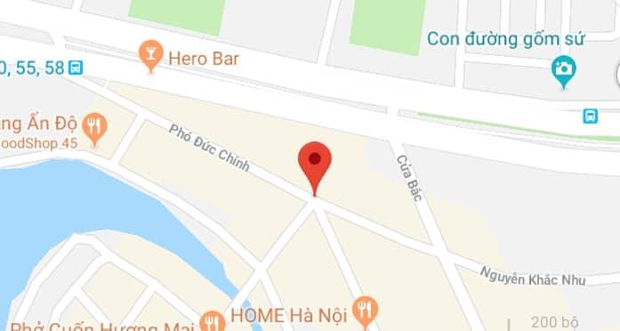 Đường phố Hà Nội: Phố Phó Đức Chính, quận Ba Đình, Hà Nội